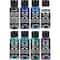 DecoArt® Americana® Multi-Surface Satin™ 8 Color Blue Mandala Acrylic Paint Set